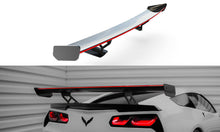 Load image into Gallery viewer, MAXTON DESIGN Carbon Spoiler With Internal Brackets Uprights + LED Chevrolet Corvette Stingray / Grand Sport C7