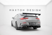 Load image into Gallery viewer, MAXTON DESIGN Carbon Spoiler With Internal Brackets Uprights Mercedes-Benz CLA Coupe C118