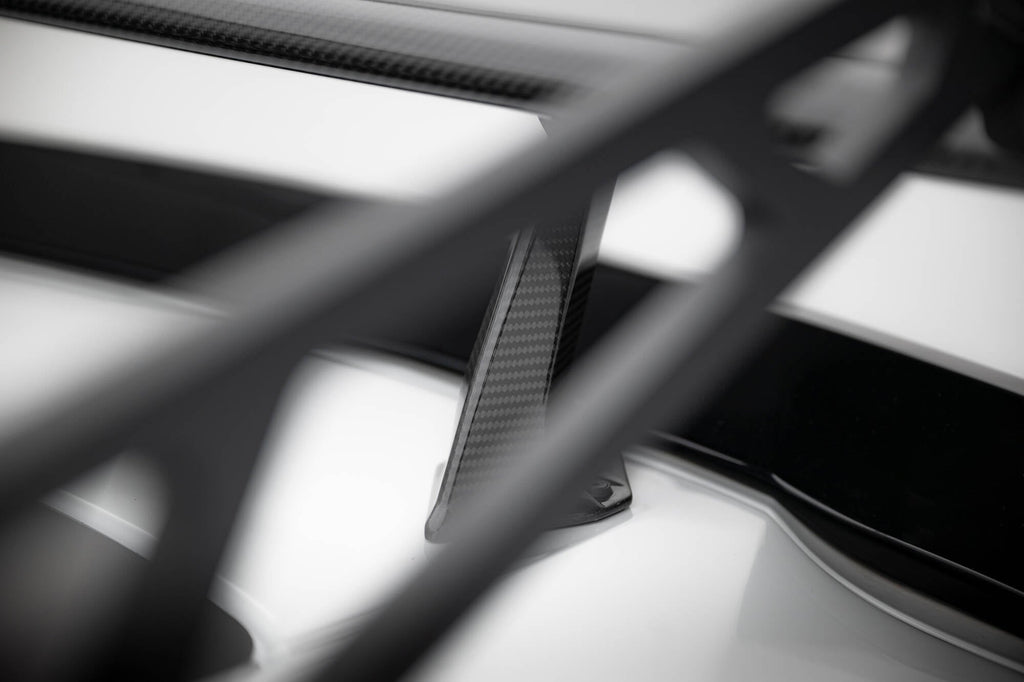 MAXTON DESIGN Carbon Spoiler With Upper Swan Mounting Chevrolet Corvette Stingray / Grand Sport C7