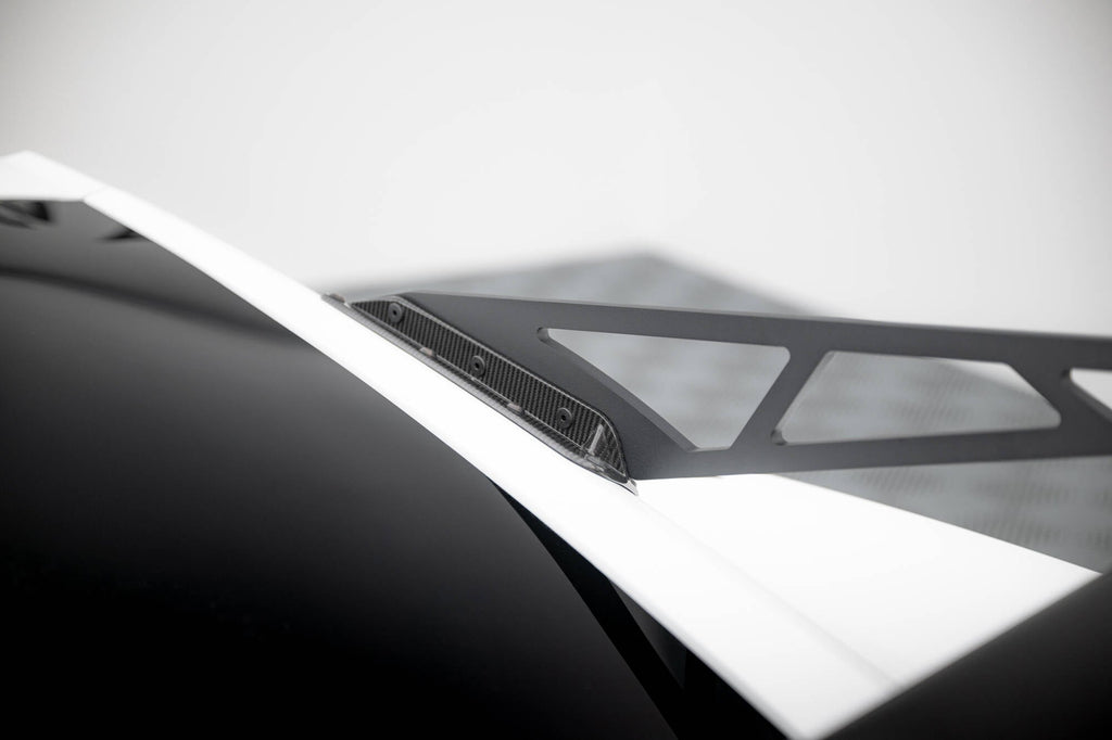 MAXTON DESIGN Carbon Spoiler With Upper Swan Mounting Chevrolet Corvette Stingray / Grand Sport C7