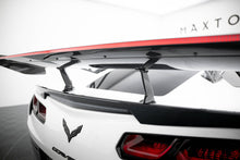 Load image into Gallery viewer, MAXTON DESIGN Carbon Spoiler With Upper Swan Mounting + LED Chevrolet Corvette Stingray / Grand Sport C7