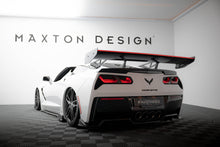 Load image into Gallery viewer, MAXTON DESIGN Carbon Spoiler With Upper Swan Mounting + LED Chevrolet Corvette Stingray / Grand Sport C7