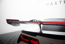 Load image into Gallery viewer, MAXTON DESIGN Carbon Spoiler With Upper Swan Mounting + LED Chevrolet Corvette Stingray / Grand Sport C7