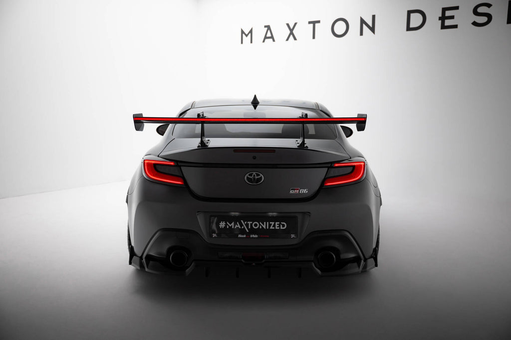 MAXTON DESIGN Carbon Spoiler With Upper Swan Mounting + LED Toyota GR86