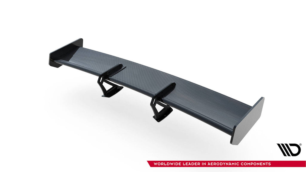 MAXTON DESIGN CARBON SPOILER WITH UPPER SWAN MOUNTING + LED TOYOTA SUPRA MK5