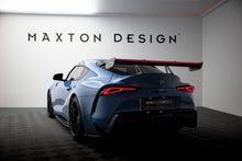Load image into Gallery viewer, MAXTON DESIGN CARBON SPOILER WITH UPPER SWAN MOUNTING + LED TOYOTA SUPRA MK5