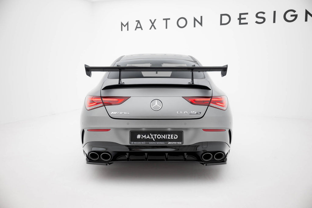 MAXTON DESIGN Carbon Spoiler With Upper Swan Mounting Mercedes-Benz CLA Coupe C118