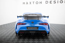 Load image into Gallery viewer, MAXTON DESIGN CARBON SPOILER WITH UPPER SWAN MOUNTING TOYOTA SUPRA MK5