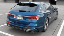 Load image into Gallery viewer, MAXTON DESIGN CENTRAL REAR SPLITTER AUDI A6 S-LINE AVANT / SEDAN C8