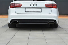 Load image into Gallery viewer, MAXTON DESIGN CENTRAL REAR SPLITTER AUDI A6 S-LINE C7 FL