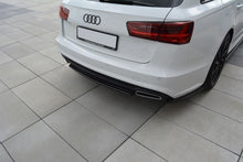 Load image into Gallery viewer, MAXTON DESIGN CENTRAL REAR SPLITTER AUDI A6 S-LINE C7 FL