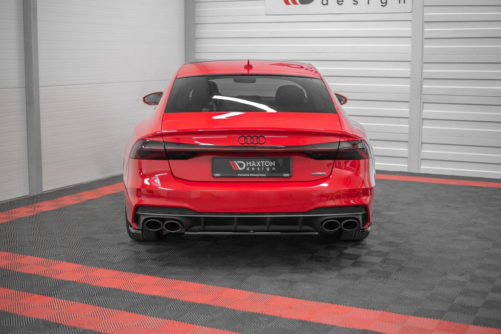 MAXTON DESIGN CENTRAL REAR SPLITTER AUDI S7 C8 S-LINE