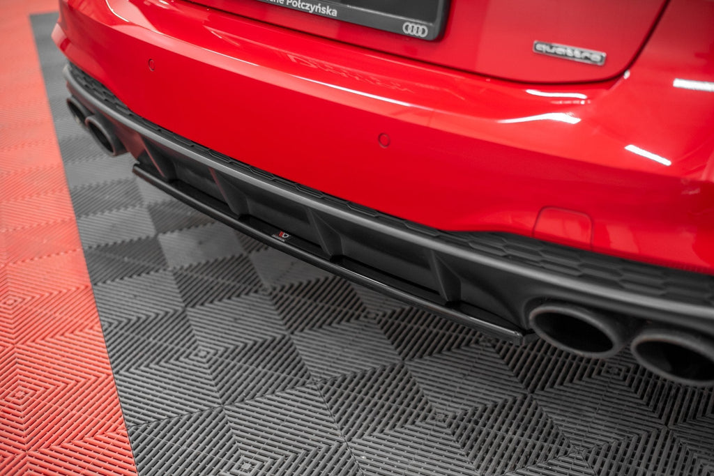 MAXTON DESIGN CENTRAL REAR SPLITTER AUDI S7 C8 S-LINE