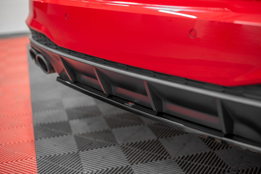 MAXTON DESIGN CENTRAL REAR SPLITTER AUDI S7 C8 S-LINE