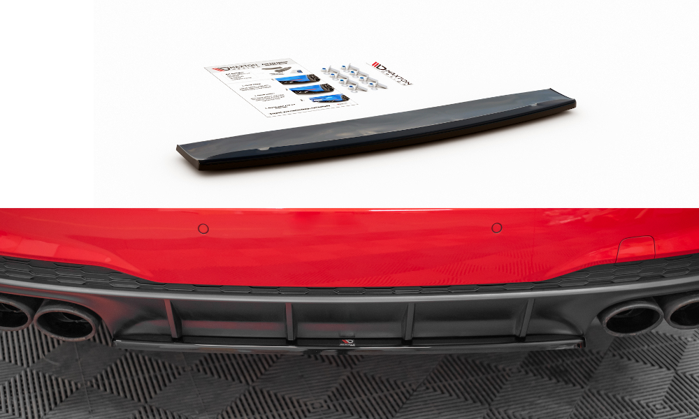 MAXTON DESIGN CENTRAL REAR SPLITTER AUDI S7 C8 S-LINE