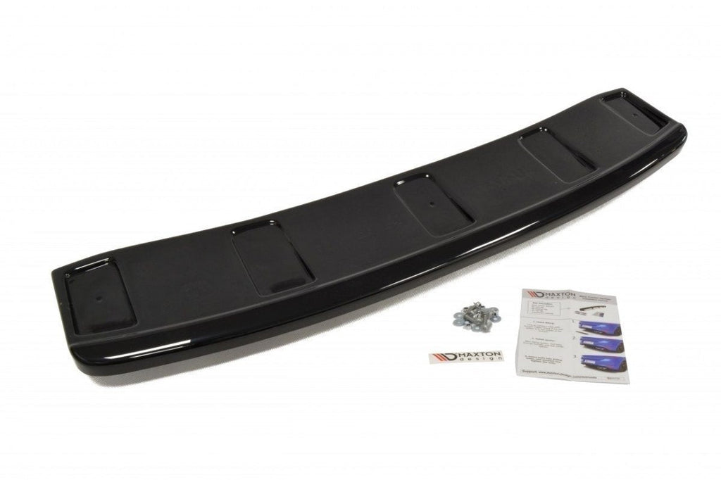 MAXTON DESIGN CENTRAL REAR SPLITTER AUDI A7 S-LINE C7 FL (WITH VERTICAL BARS)