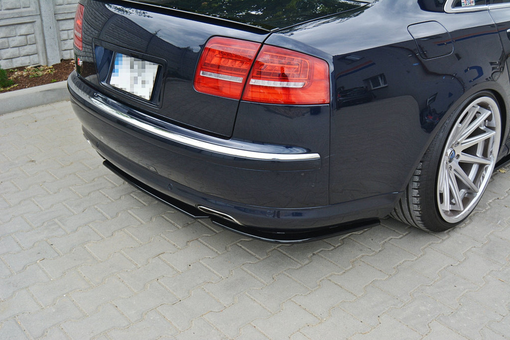 MAXTON DESIGN CENTRAL REAR SPLITTER AUDI A8 D3 (WITHOUT VERTICAL BARS)