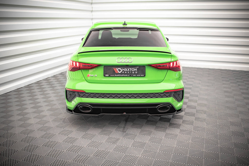 MAXTON DESIGN CENTRAL REAR SPLITTER AUDI RS3 SEDAN 8Y