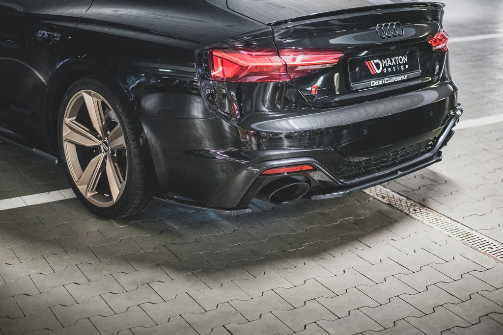 MAXTON DESIGN CENTRAL REAR SPLITTER AUDI RS5 F5 FACELIFT