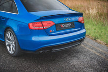 Load image into Gallery viewer, MAXTON DESIGN CENTRAL REAR SPLITTER AUDI S4 / A4 S-LINE B8 SEDAN