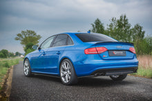 Load image into Gallery viewer, MAXTON DESIGN CENTRAL REAR SPLITTER AUDI S4 / A4 S-LINE B8 SEDAN