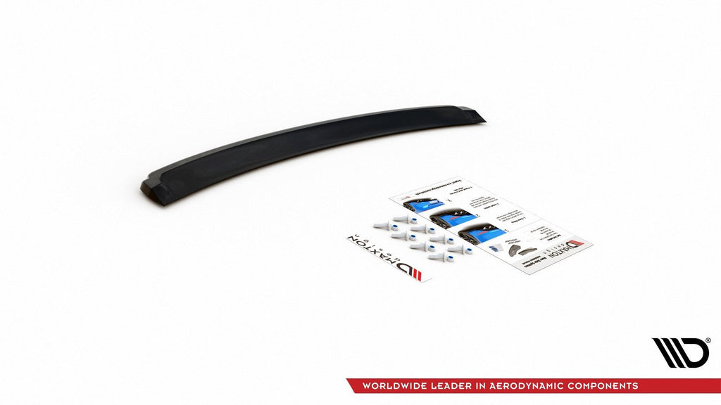 MAXTON DESIGN CENTRAL REAR SPLITTER AUDI S4 / A4 S-LINE B8 SEDAN