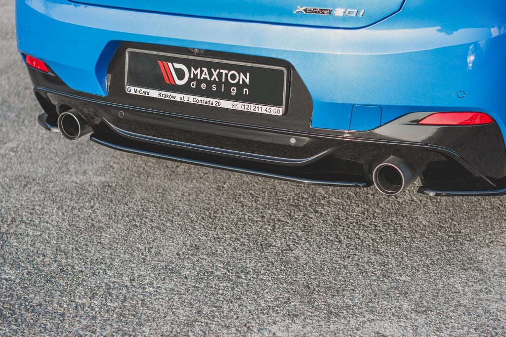 MAXTON DESIGN CENTRAL REAR SPLITTER BMW X2 F39 M-PACK