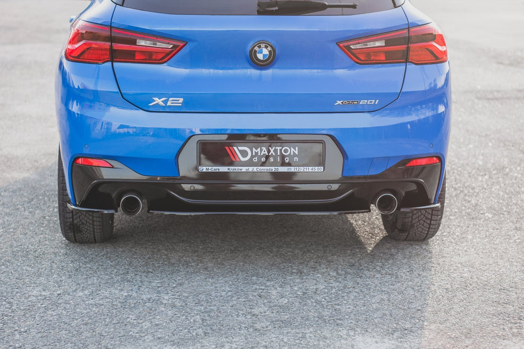 MAXTON DESIGN CENTRAL REAR SPLITTER BMW X2 F39 M-PACK