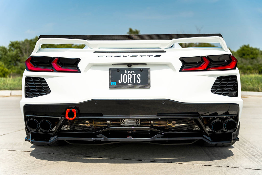 MAXTON DESIGN CENTRAL REAR SPLITTER CHEVROLET CORVETTE C8