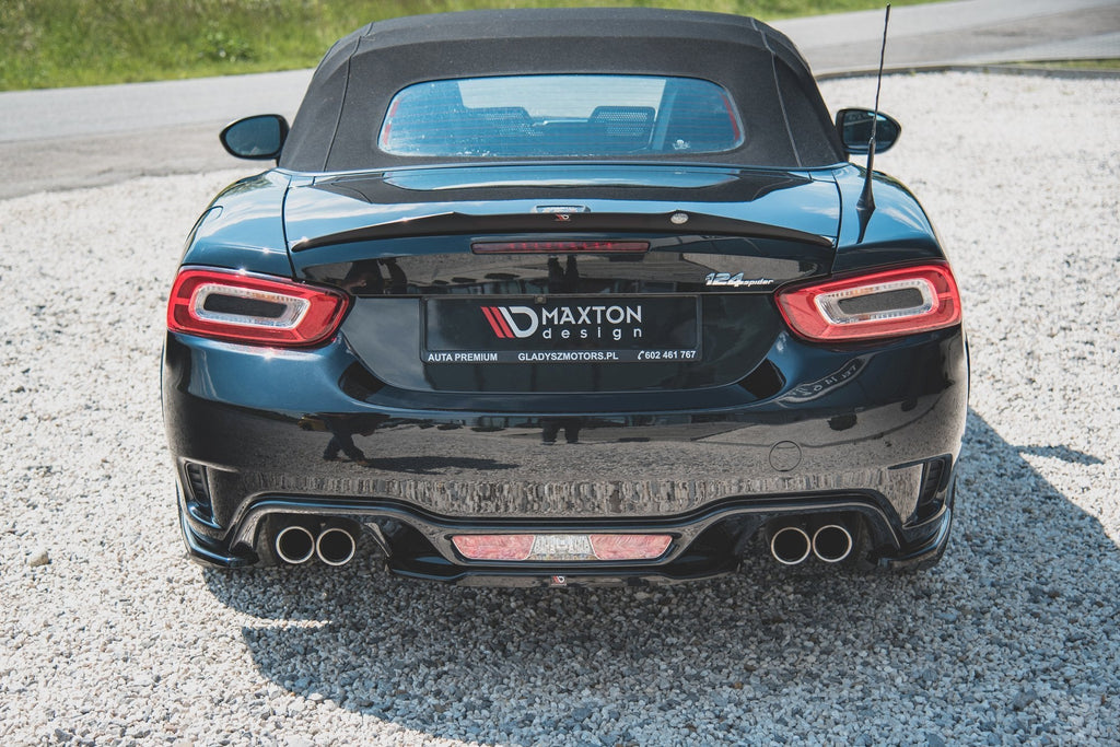 MAXTON DESIGN CENTRAL REAR SPLITTER FIAT 124 SPIDER ABARTH