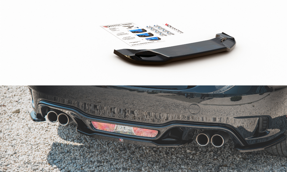 MAXTON DESIGN CENTRAL REAR SPLITTER FIAT 124 SPIDER ABARTH