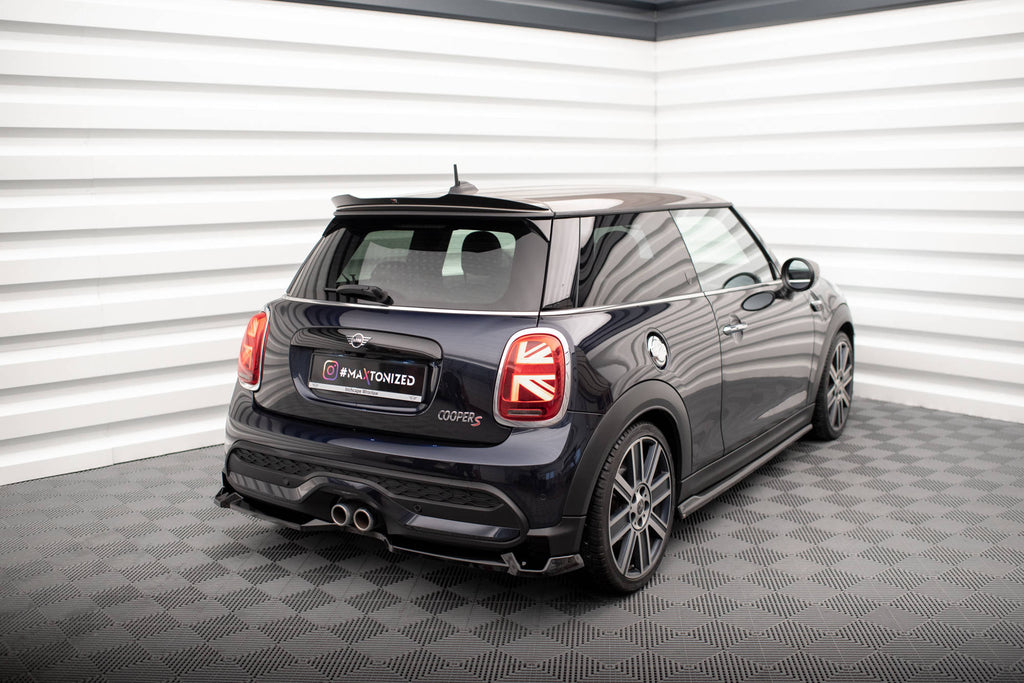 MAXTON DESIGN CENTRAL REAR SPLITTER MINI COOPER S F56 FACELIFT