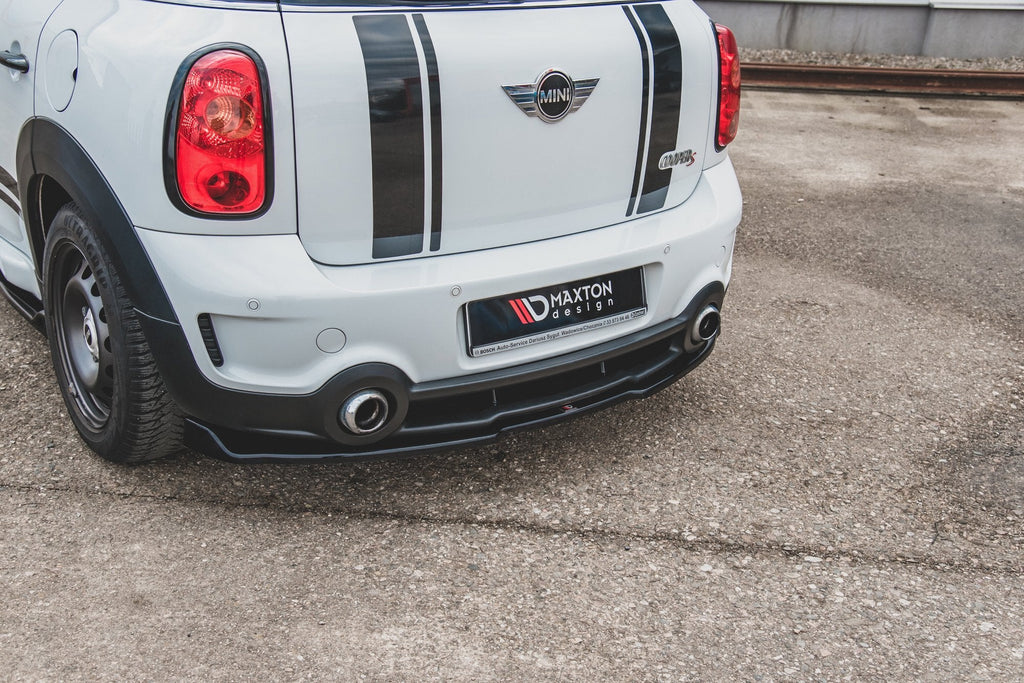 MAXTON DESIGN CENTRAL REAR SPLITTER MINI COUNTRYMAN MK1 JCW