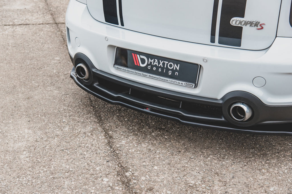 MAXTON DESIGN CENTRAL REAR SPLITTER MINI COUNTRYMAN MK1 JCW