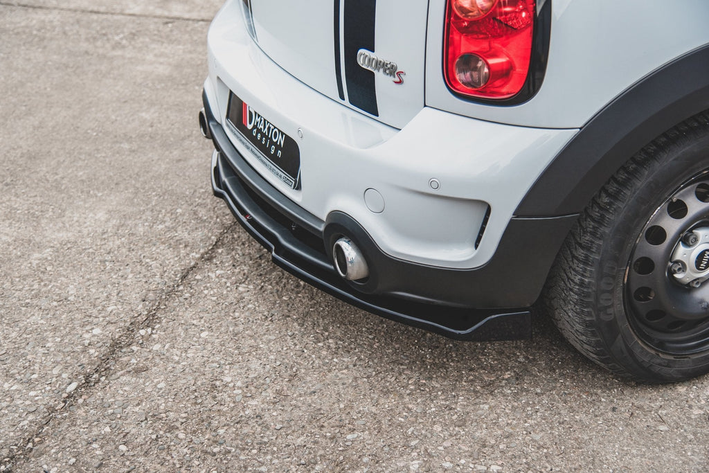 MAXTON DESIGN CENTRAL REAR SPLITTER MINI COUNTRYMAN MK1 JCW