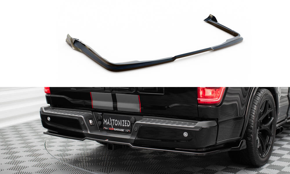 MAXTON DESIGN CENTRAL REAR SPLITTER SHELBY F150 SUPER SNAKE