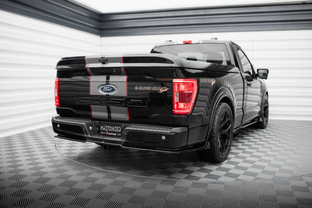 MAXTON DESIGN CENTRAL REAR SPLITTER SHELBY F150 SUPER SNAKE