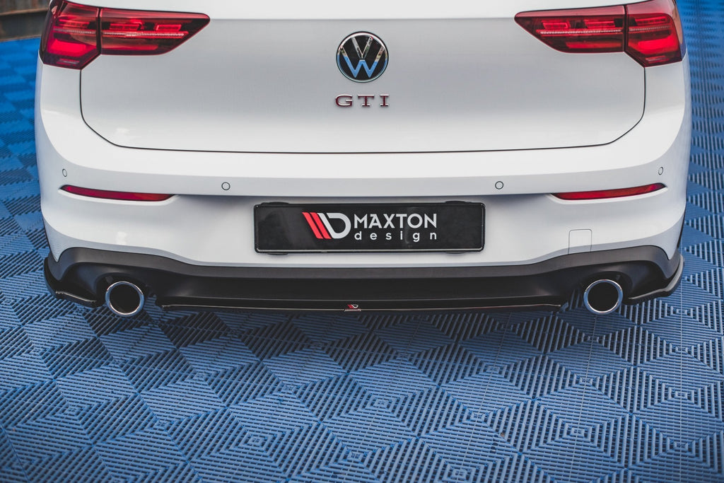 MAXTON DESIGN CENTRAL REAR SPLITTER VOLKSWAGEN GOLF 8 GTI