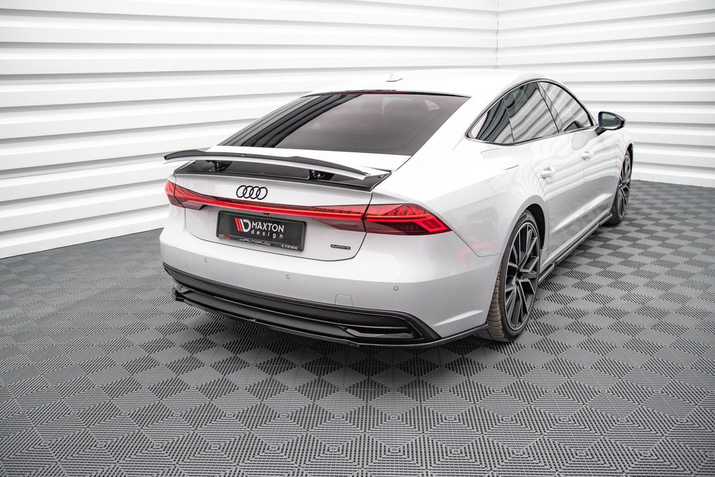 MAXTON DESIGN CENTRAL REAR SPLITTER FOR AUDI A7 C8