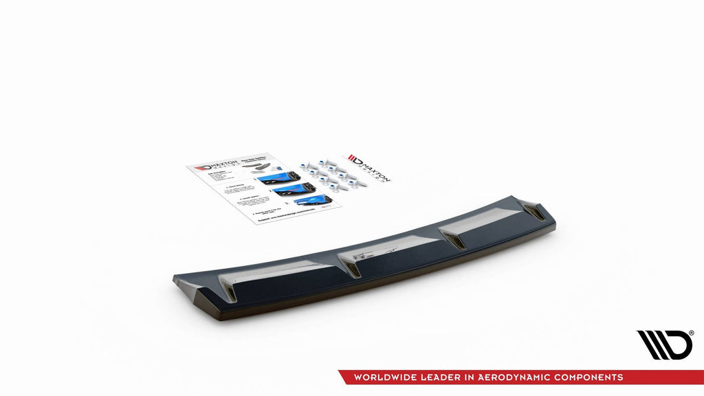 MAXTON DESIGN CENTRAL REAR SPLITTER FOR AUDI S3 Sportback 8Y