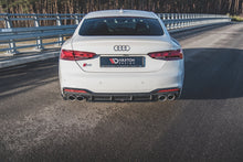 Load image into Gallery viewer, MAXTON DESIGN CENTRAL REAR SPLITTER FOR AUDI S5 SPORTBACK F5 FACELIFT