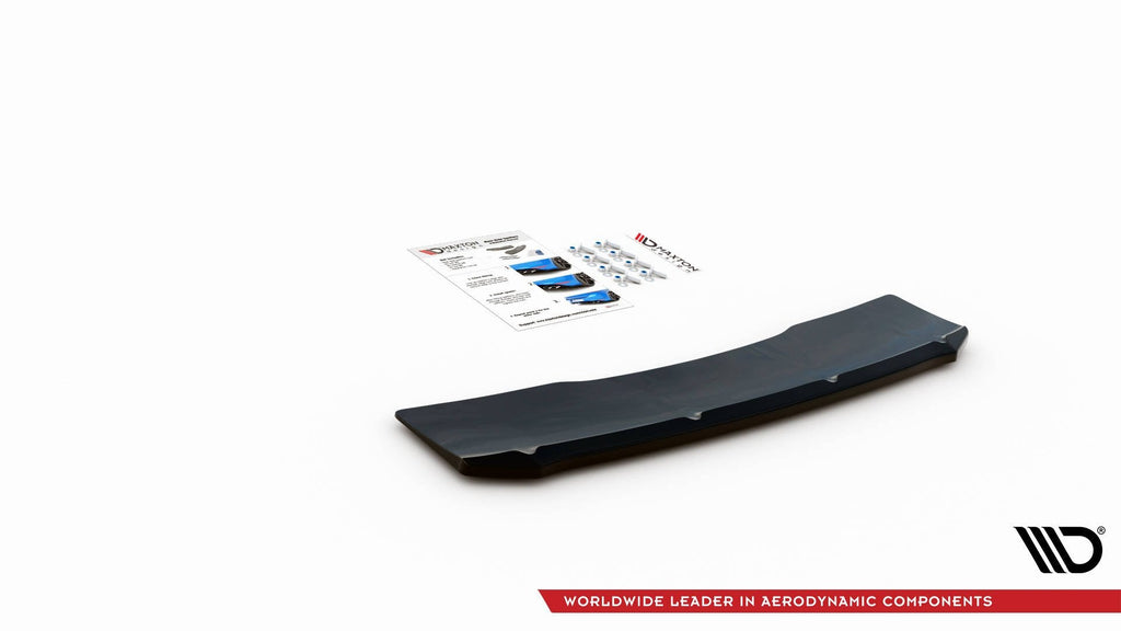 MAXTON DESIGN CENTRAL REAR SPLITTER FOR AUDI S5 SPORTBACK F5 FACELIFT