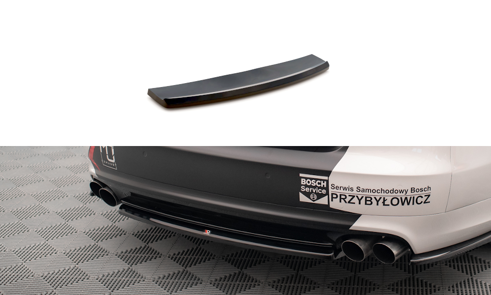 MAXTON DESIGN CENTRAL REAR SPLITTER FOR AUDI S8 D4