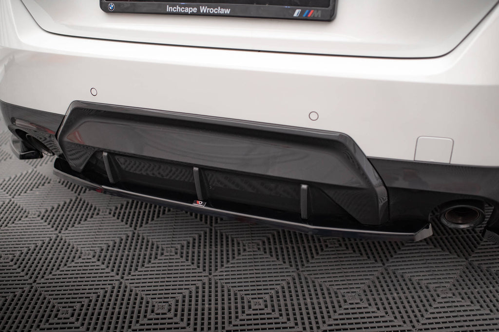 MAXTON DESIGN CENTRAL REAR SPLITTER FOR BMW 2 COUPE M-PACK G42