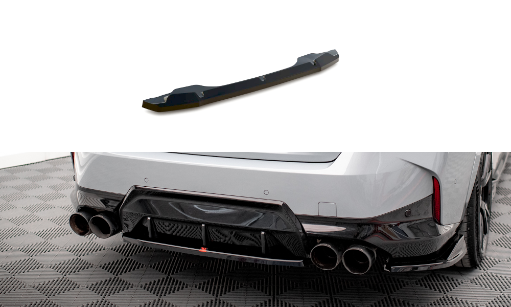 MAXTON DESIGN CENTRAL REAR SPLITTER FOR BMW 2 COUPE M240I G42