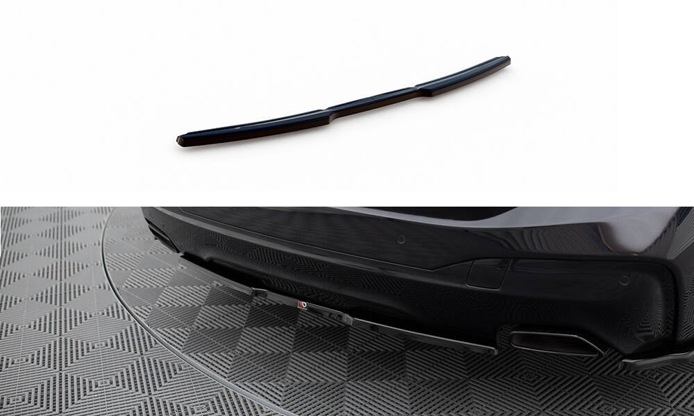 MAXTON DESIGN CENTRAL REAR SPLITTER FOR BMW 6 GT G32 M-PACK