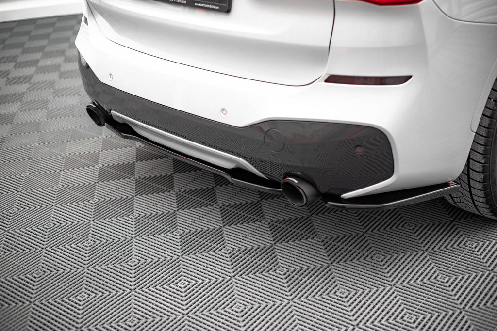 MAXTON DESIGN CENTRAL REAR SPLITTER FOR BMW X1 M-PACK F48