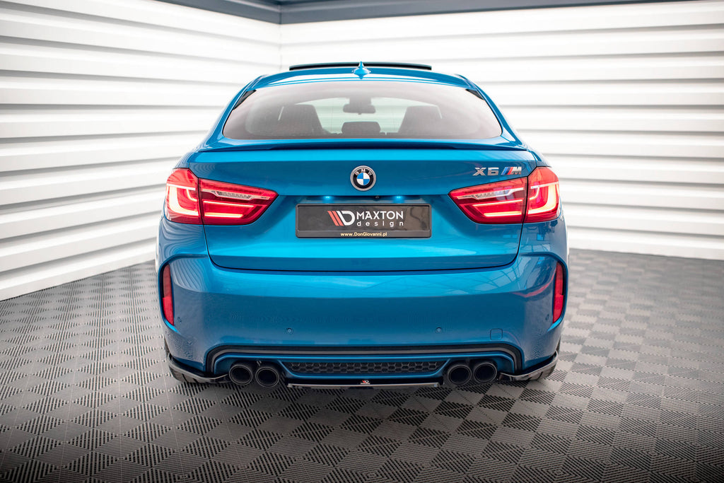 MAXTON DESIGN CENTRAL REAR SPLITTER FOR BMW X6 M F86