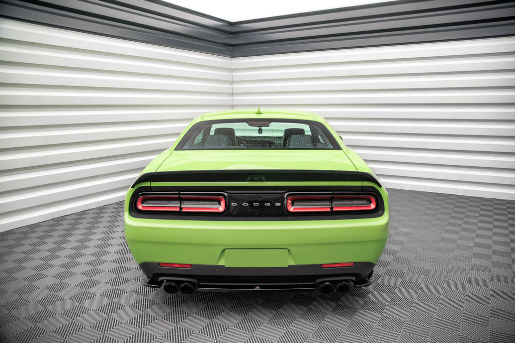 MAXTON DESIGN CENTRAL REAR SPLITTER FOR DODGE CHALLENGER SRT HELLCAT WIDEBODY MK3