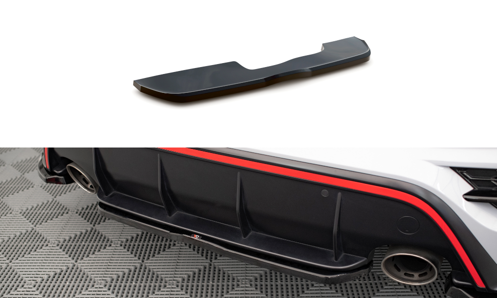MAXTON DESIGN Rear Splitter for Hyundai Kona N Mk2